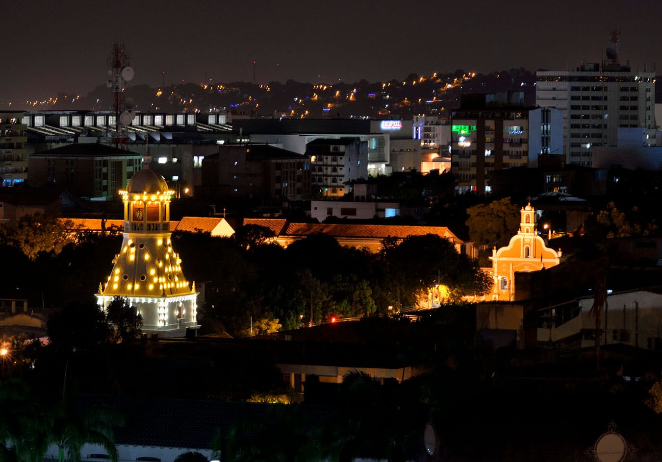 Hermosa vista desde restaurante